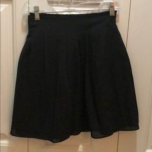 Black skirt